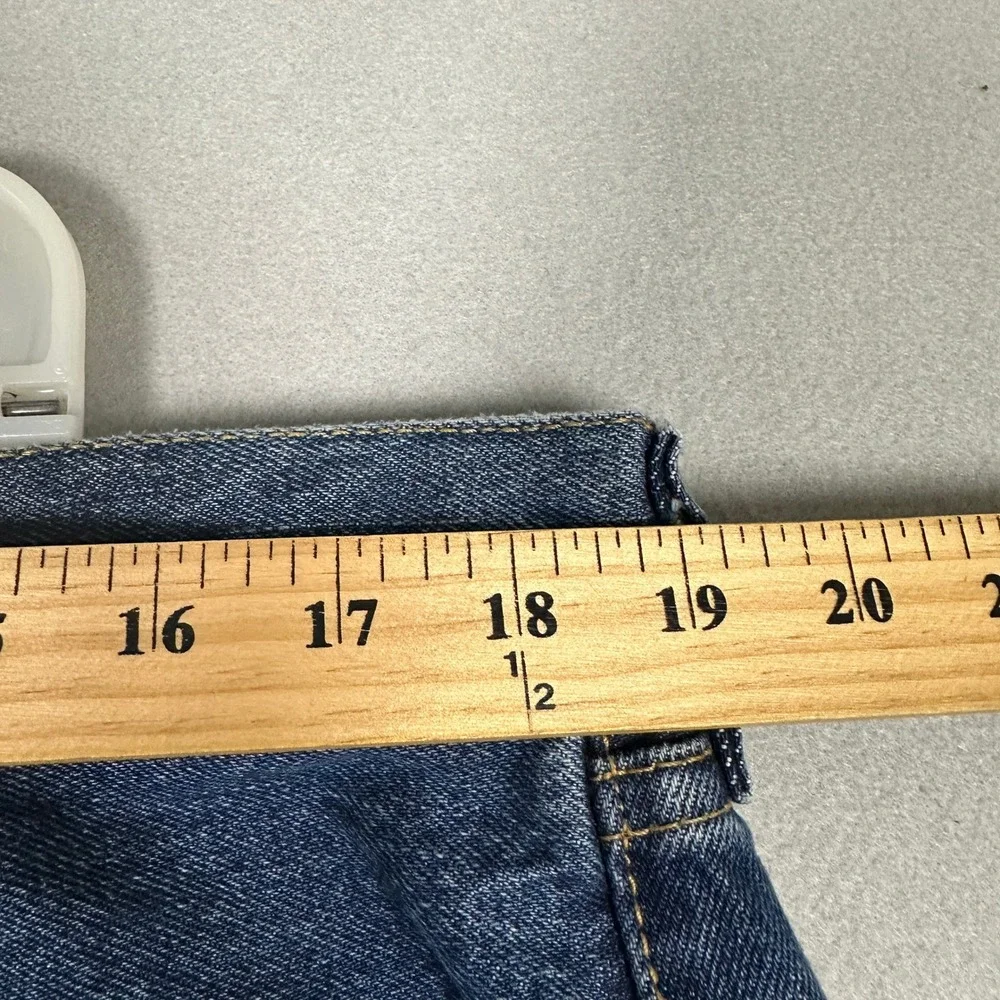 Levi's 505 Jeans Mens 38x30 Regular Fit Blue Straight Leg Denim EUC